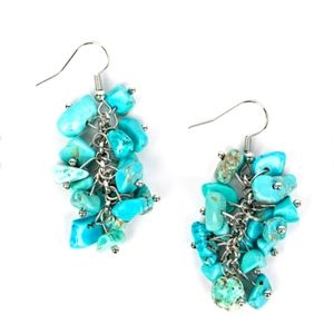 Turquoise Artisan Earrings